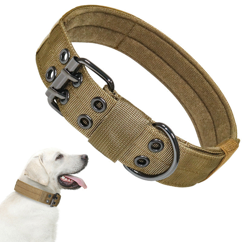 Adjustable Size Gear Collar Leash Dog Chain Belt