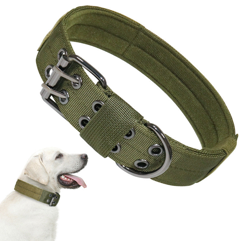 Adjustable Size Gear Collar Leash Dog Chain Belt